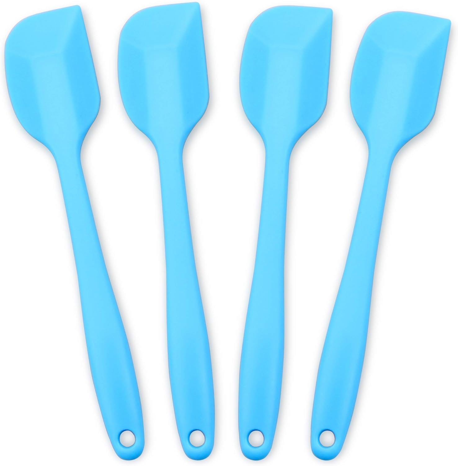 Silicone Spatula, Heat-Resistant Spatulas, Non-stick Rubber Spatulas with Stainless Steel Core -4-piece Set Silicone Spatula, Heat-Resistant Spatulas, Non-stick Rubber Spatulas with Stainless Steel Core -4-piece Set